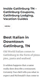 Mobile Screenshot of insidegatlinburg.com